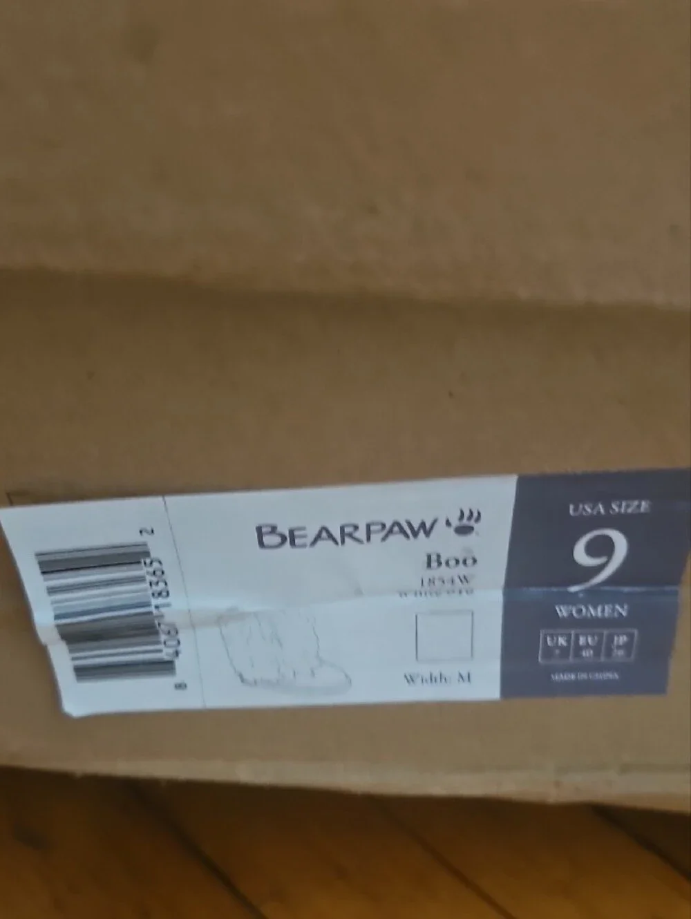 BearPaw White Faux-Fur Winter Boots